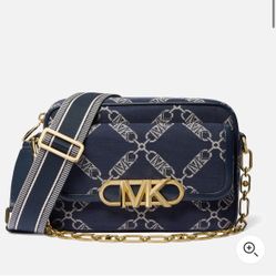 **NWT** Michael Kors Medium Canvas Crossbody Bag