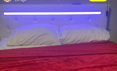 Queen mattress and bed frame