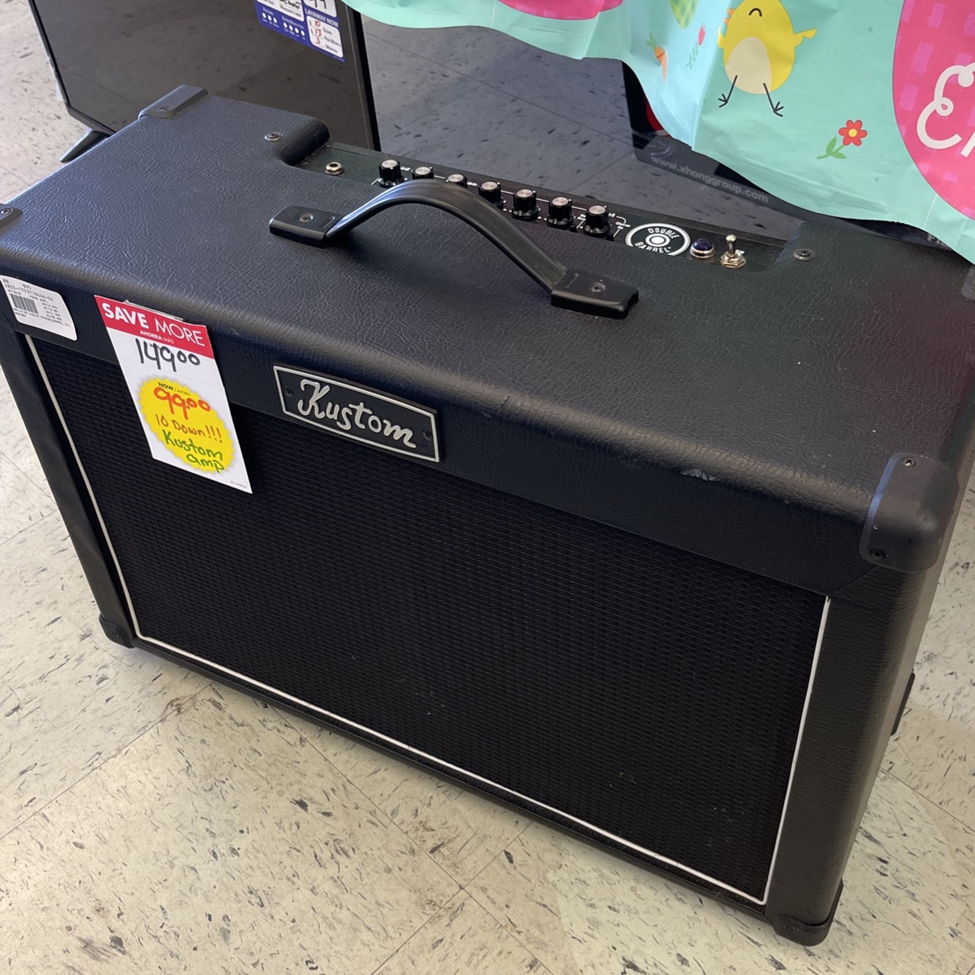 Kustom Double Barrel Amp