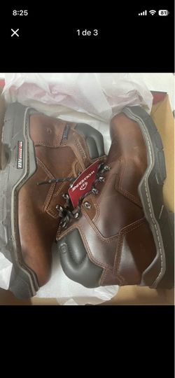 Botas Wolverine waterproof Sz 10   Steel toe