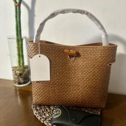 Culbia - Gaia Raffia Woven bag