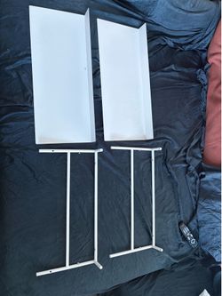 West elm Floating Lines Single Shelf, White, 24"