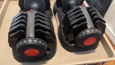 Ethos adjustable online dumbbells