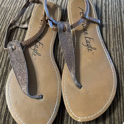 Womens Bronze/Brown Sandal
