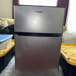 Whirlpool 3.1 cu. ft. Stainless Steel Mini Fridge – Energy Star Certified
