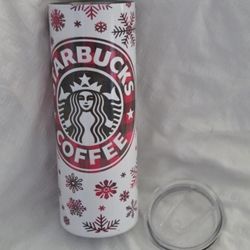Starbucks Slim Christmas 20oz Tumbler