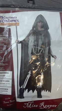 Reaper Girl's Costume