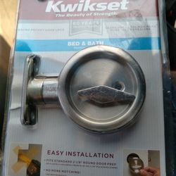 Kwikset Round Pocket Doorlock