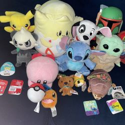Stuffed Plush Lot