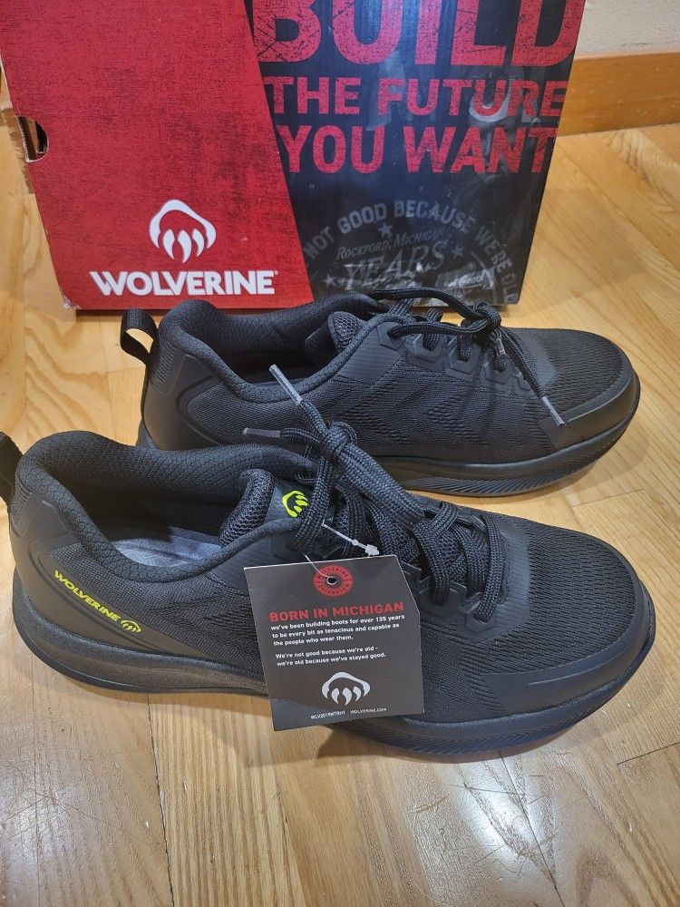 Wolverine Men's Bolt Knit DuraSpring Composite Toe Industrial Work Shoe Size 11.5 X-Wide