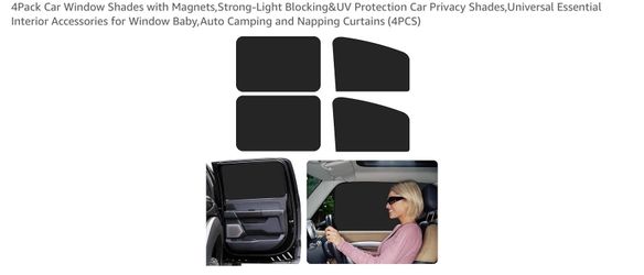 SUV window shades