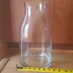 Clear Glass Vase