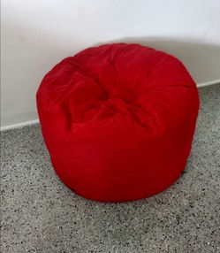 Plush foam-filled chair