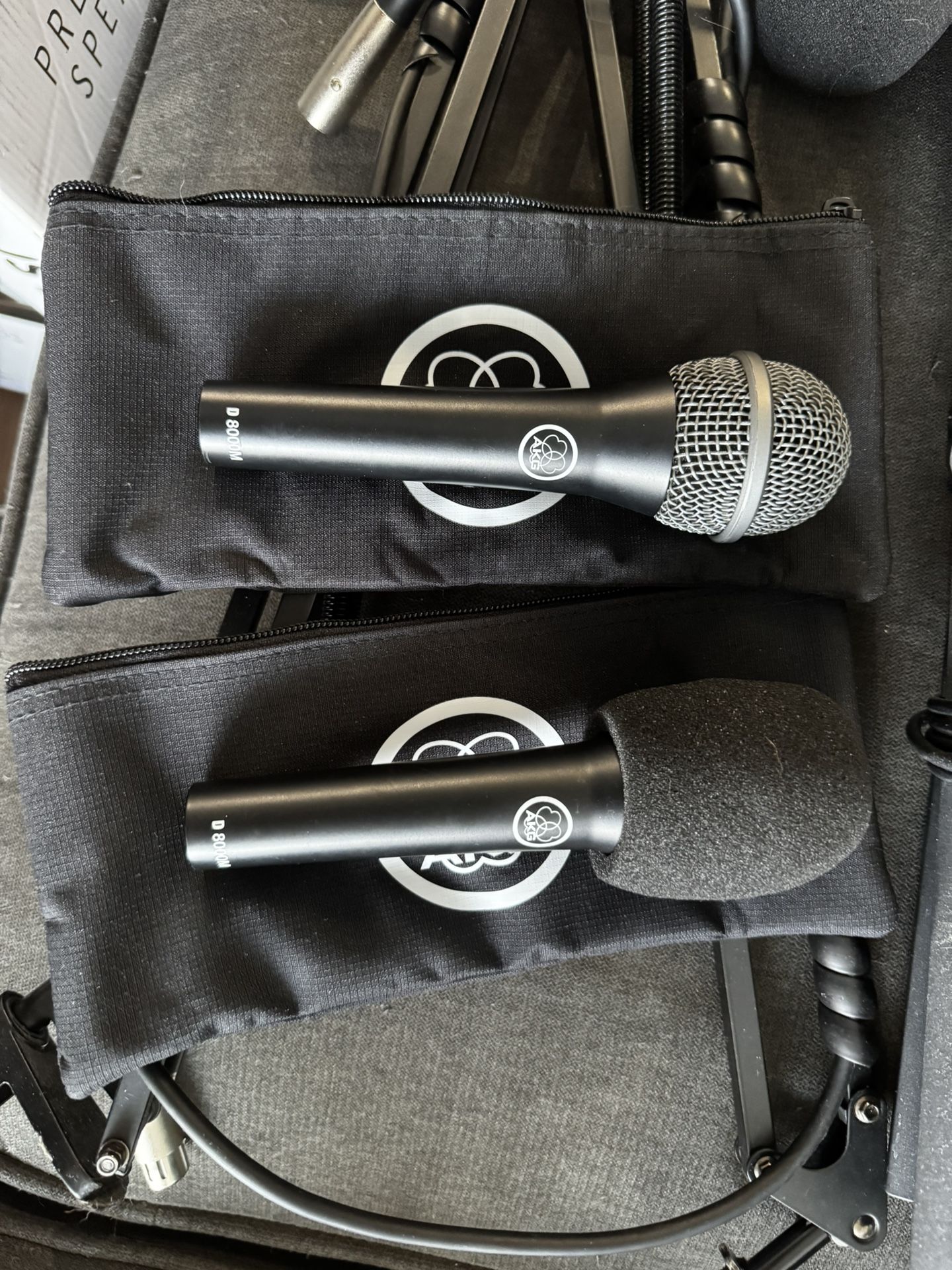 AKG D800M Microphones