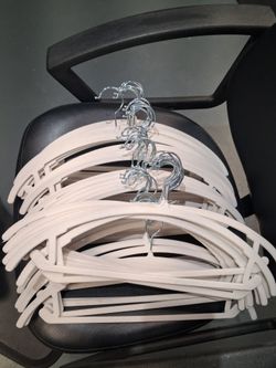 Velvet clothes hangers
