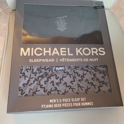 New men MK 2 piece sleep set - sizee Large