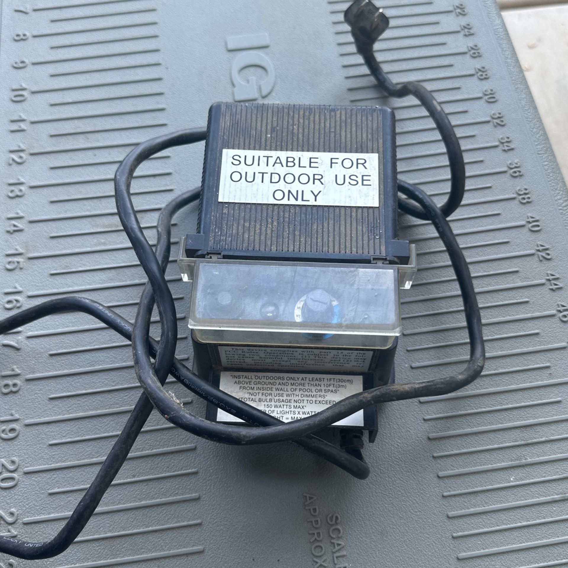 TDC Power 150 Watt Low Voltage Transformer Outdoor DA-150-12w-1