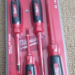 Milwaukee Insolated Screwdriver Set 1000V