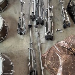Drums And Cymbal Stands Set