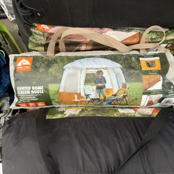 Ozark Trail 6 Person Lighted Dome Yurt Tent, 12.5'X 10' x 90" (H)