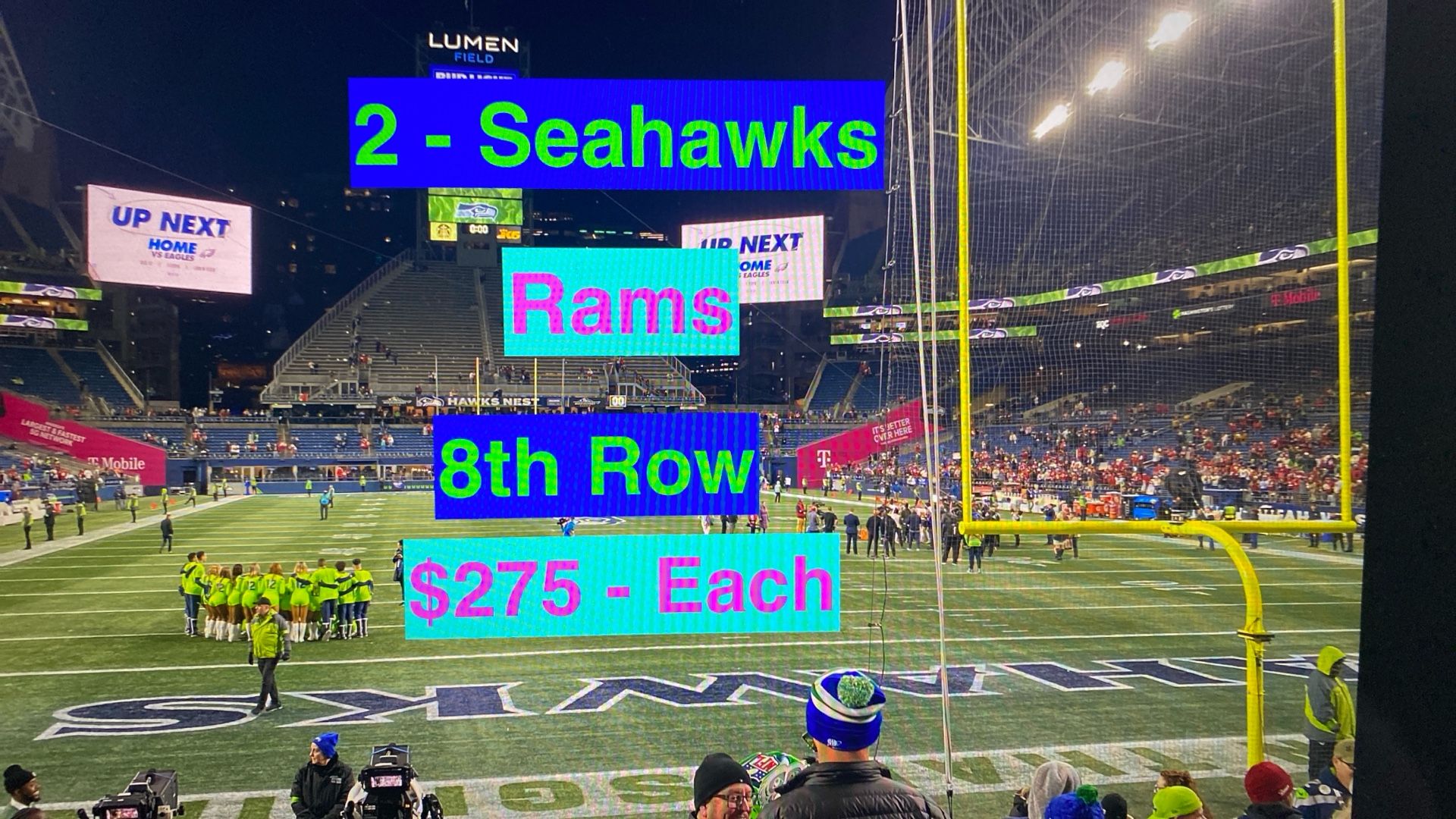 Seahawks Rams Tickets