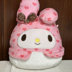 My Melody plush Squishmallows for Valentine’s Day gift 
