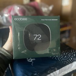 ecobee Smart Thermostat Enhanced Black Smart Thermostat with Wi-Fi Compatibility