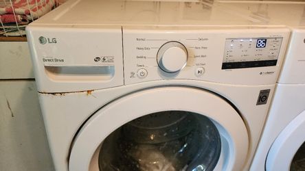 LG Front-Load Washer & Dryer Matching Set