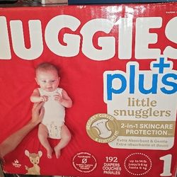 Huggies+plus Lil Snugglers Size 1