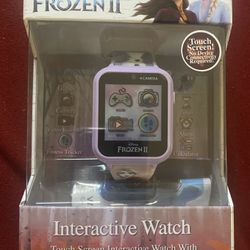 Accutime Kids Disney Frozen Smart Watch with Camera for Kids and Toddlers - Interactive Smartwatch for Boys & Girls with Games, Voice Recorder, Calcul