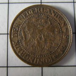 Antique Rare Hard To Find 1916 Koningrijk Dea Nederlanden 2-1/2 Cent Coin 