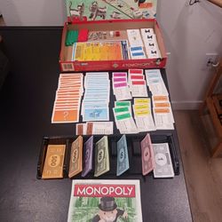 Monopoly With Red Speed Die All Parts Included