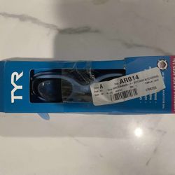 TYR Blue Adult Swimming Goggles