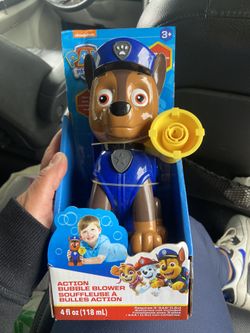 Paw Patrol Chase Action Bubble Blower by Little Kids Inc