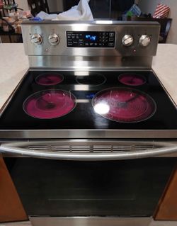 Samsung Electric Glass Top Stove
