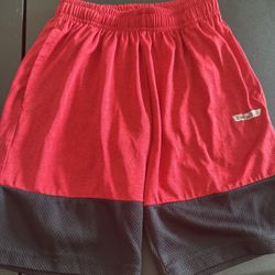 Hind Kids Red and Black Shorts