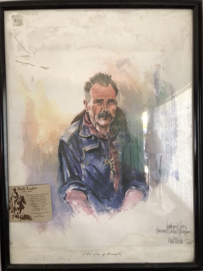 Buck Taylor artwork