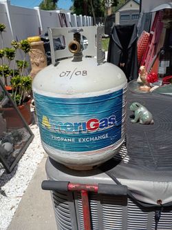 Empty Propane Tank
