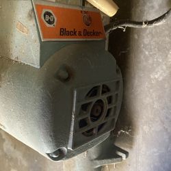 Vintage black and decker radial arm saw