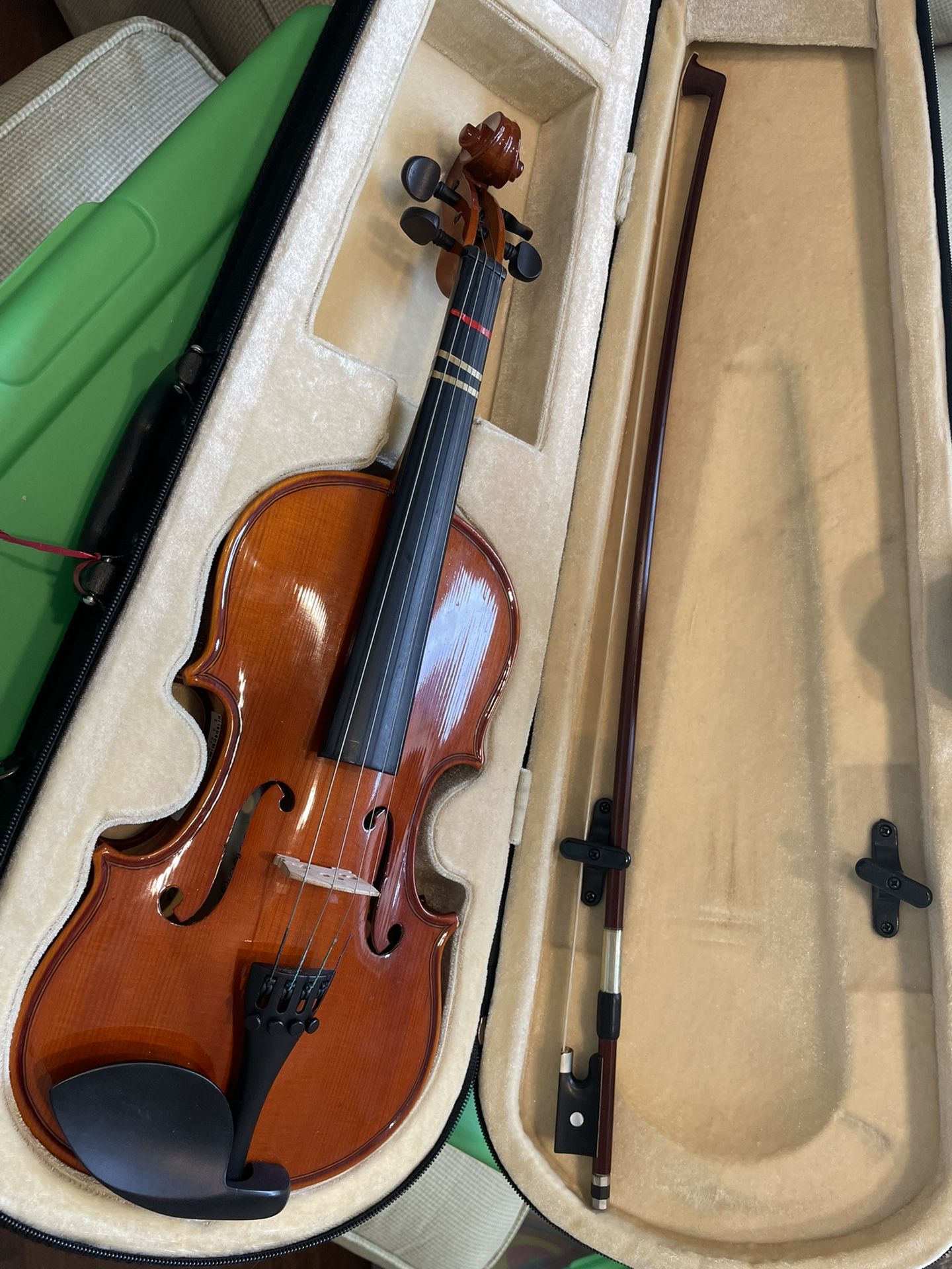 1/4 Size Violin For Child With Case
