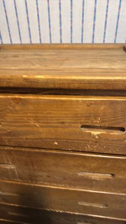 Dresser chair, queen, size bed, flames