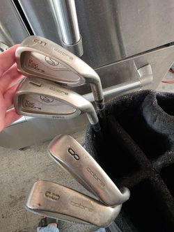 King Cobra Oversize Golf Irons and ping golf cart
