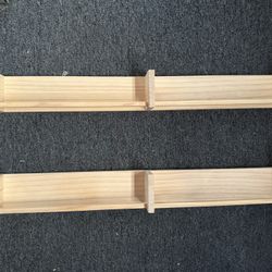 Wooden Floating Wall Shelves 