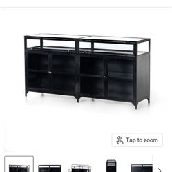 Four Hands Shadow Box/ Tv Stand 