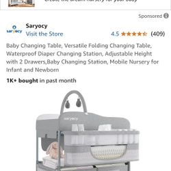 New  Saryocy Baby Changing Station