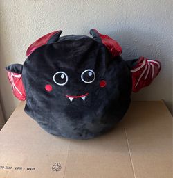 Large Black Bat Devil Plush Stuffed Animal