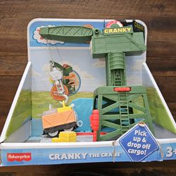 Thomas & Friends Cranky the Crane Playset for Preschool Kids Ages 3 Years and Older