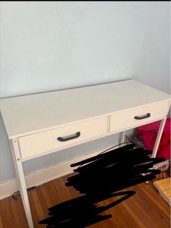 White Office Desk
