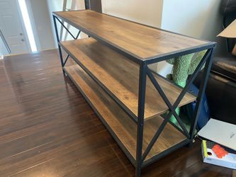 Wooden 3 Tier TV Stand