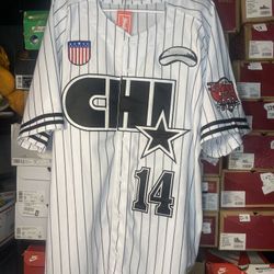 Chicago baseball jersey with patches